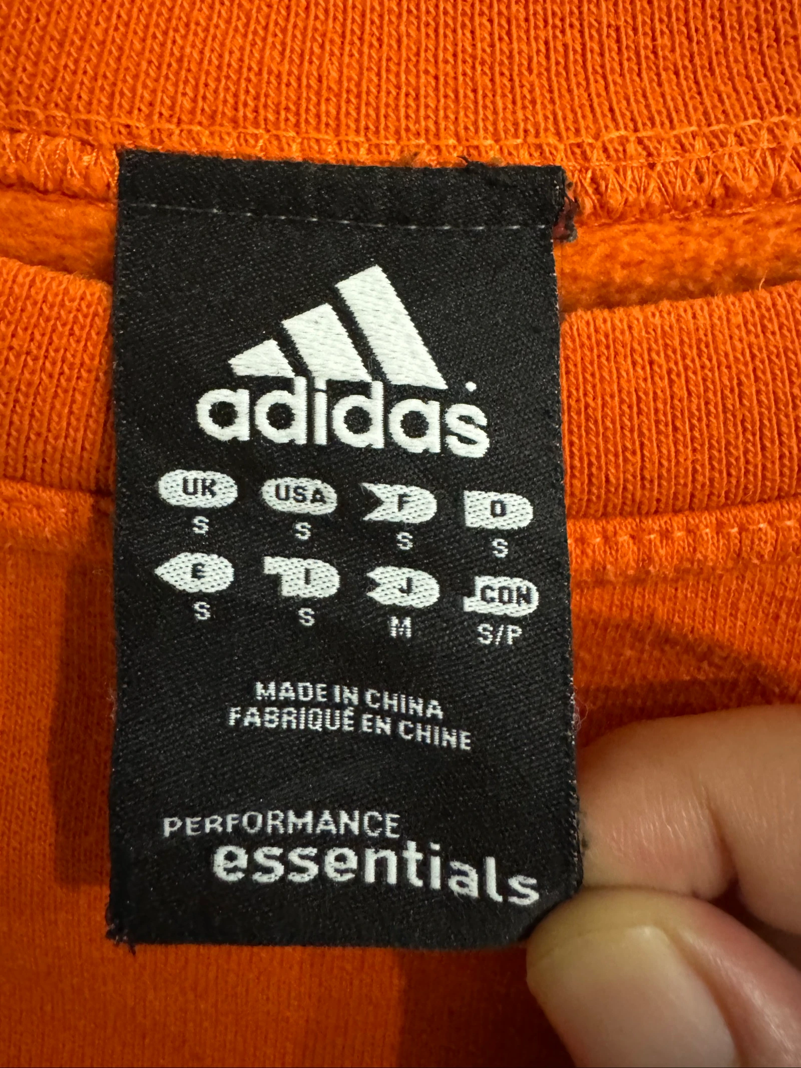 Sudadera Adidas Vintage Talla S – photo 2